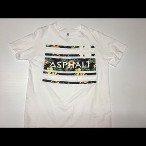 Asphalt Bleached tee